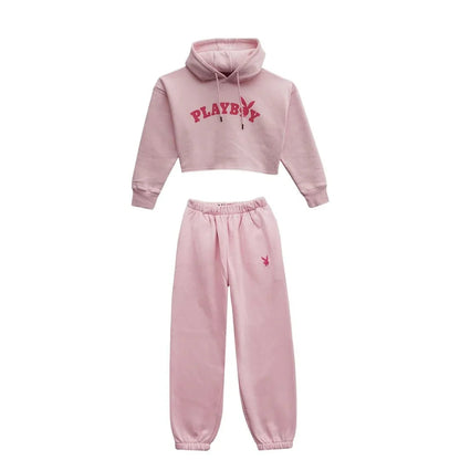 Playboy Logo Cropped Set