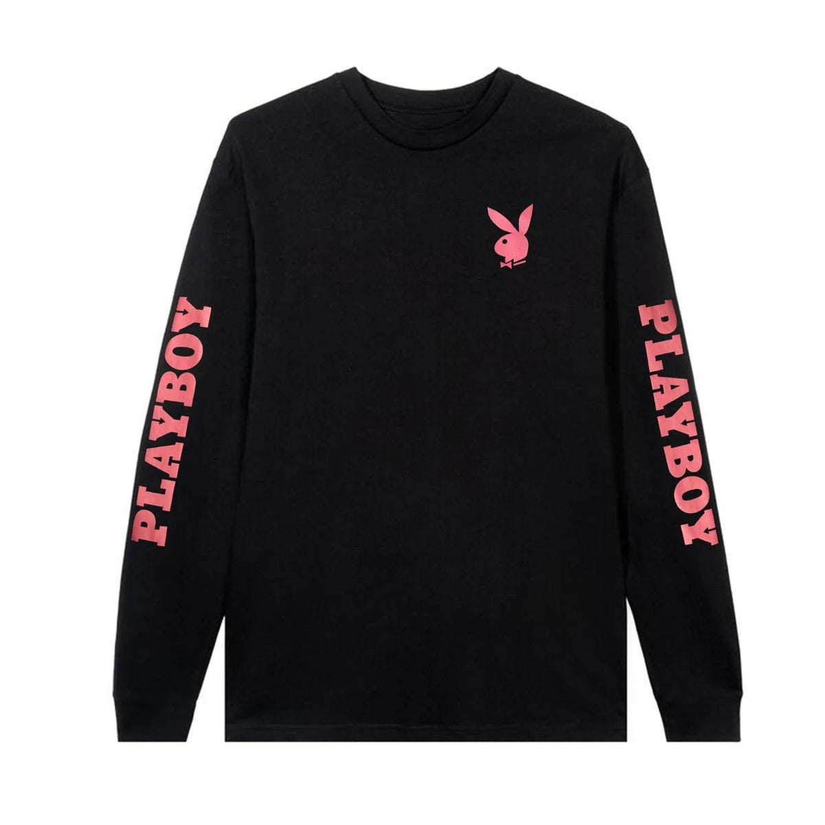 Playboy Masthead & Rabbit Head Long Sleeve T-Shirt