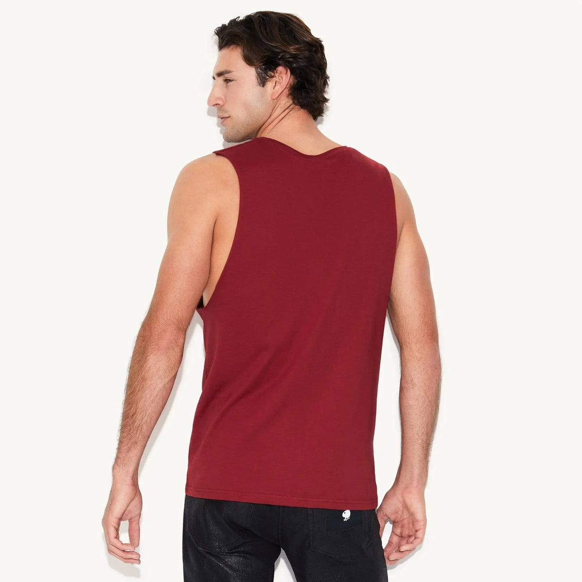 Playboy Raceway Muscle Tank - Cardinal