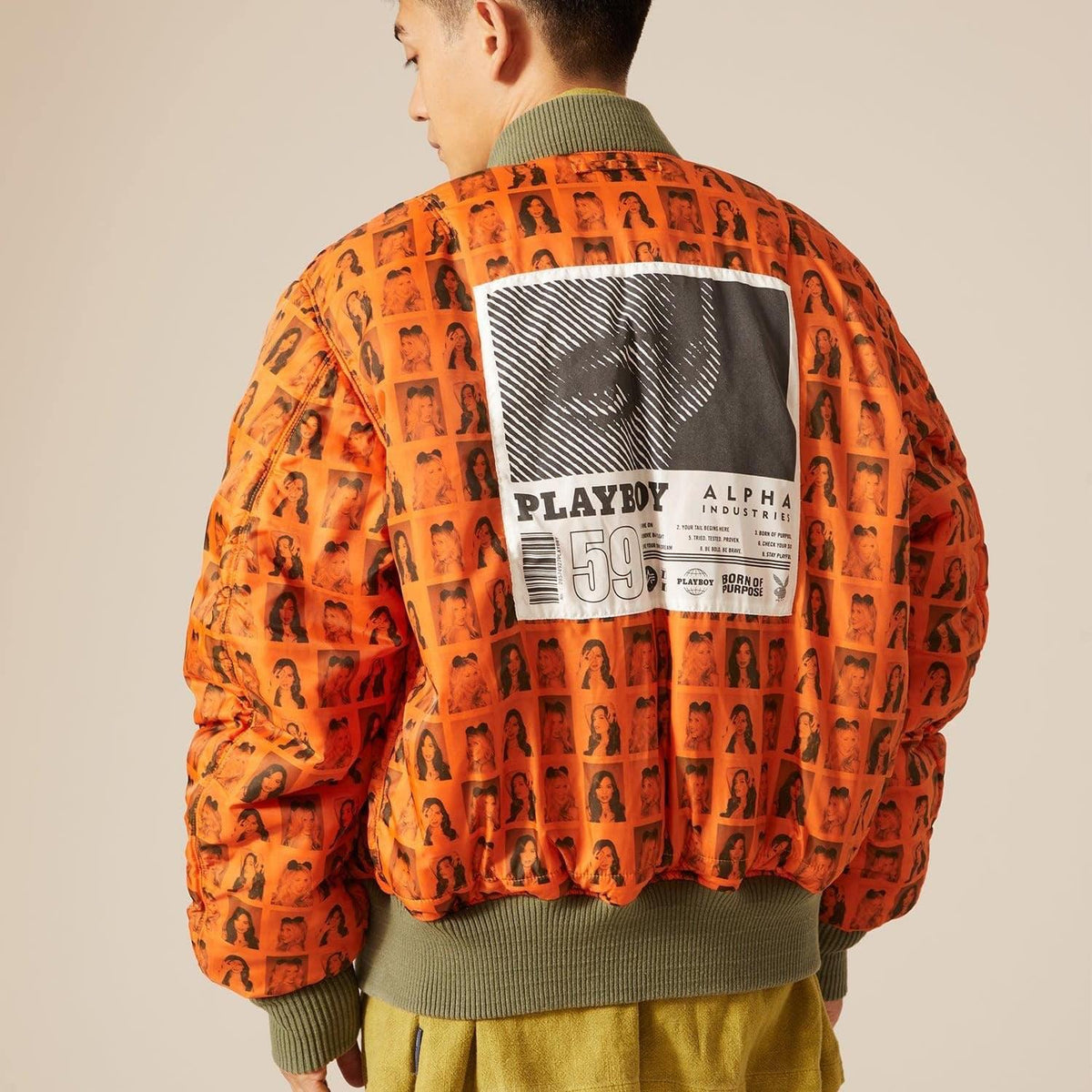 Playboy x Alpha Industries Reversible MA-1 Flight Jacket