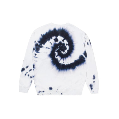 Playboy x Color Bars Spiral Tie-Dye Crewneck Sweatshirt