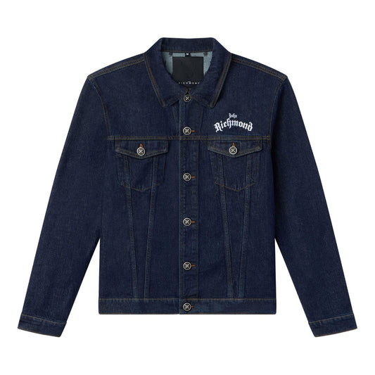 Playboy x John Richmond Denim Jacket - Dark Blue