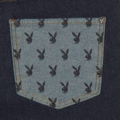 Playboy x John Richmond Denim Pants - Dark Blue