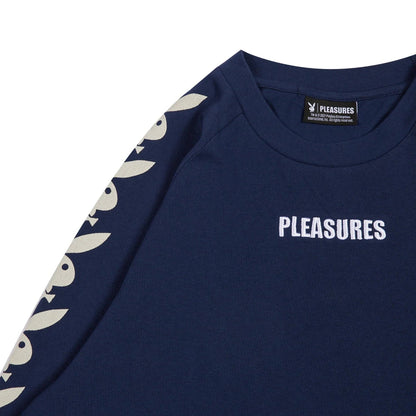 Playboy x Pleasures Rabbit Head Raglan Long Sleeve T-Shirt