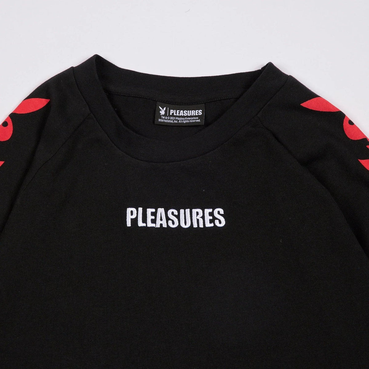 Playboy x Pleasures Rabbit Head Raglan Long Sleeve T-Shirt