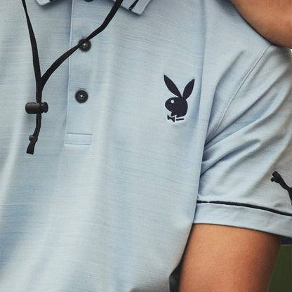 Playboy Puma Golf Monarch Performance Polo - Blue