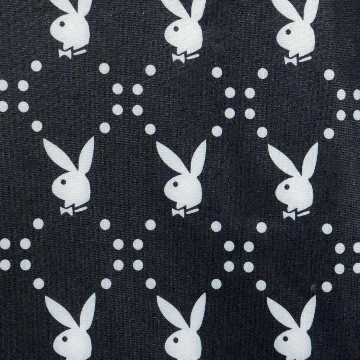 Playboy Rabbit Head Biking Short - Black