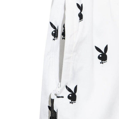 Playboy Repeating Rabbit Head Lounge Shorts