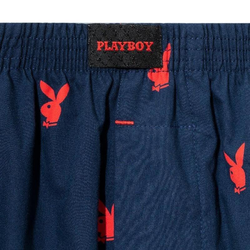 Playboy Repeating Rabbit Head Lounge Shorts