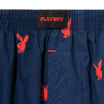 Playboy Repeating Rabbit Head Lounge Shorts