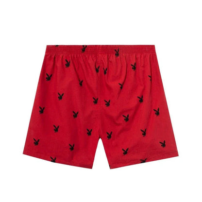 Playboy Repeating Rabbit Head Lounge Shorts