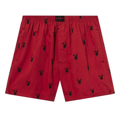 Playboy Repeating Rabbit Head Lounge Shorts
