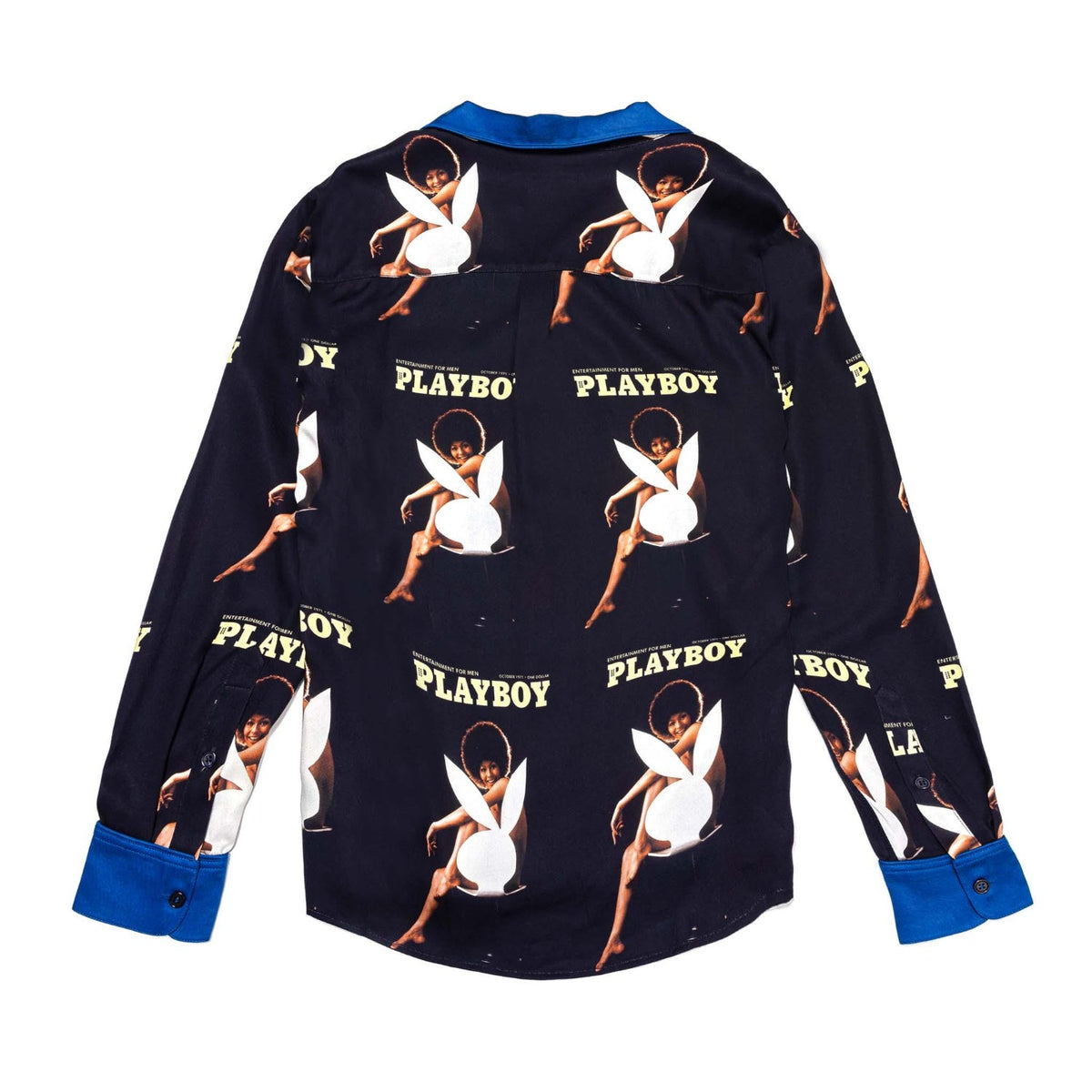 Playboy x Soulland October 1971 Playboy Long Sleeve Camp Shirt