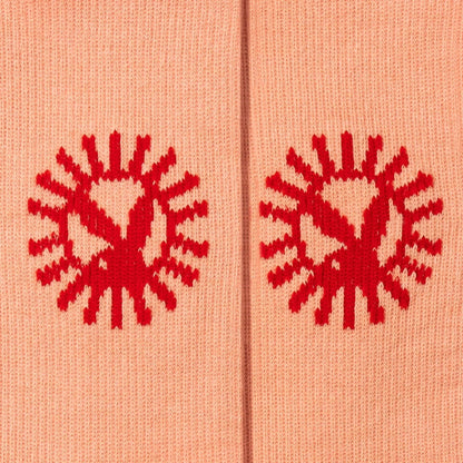 Playboy Sun Up Socks - Peach