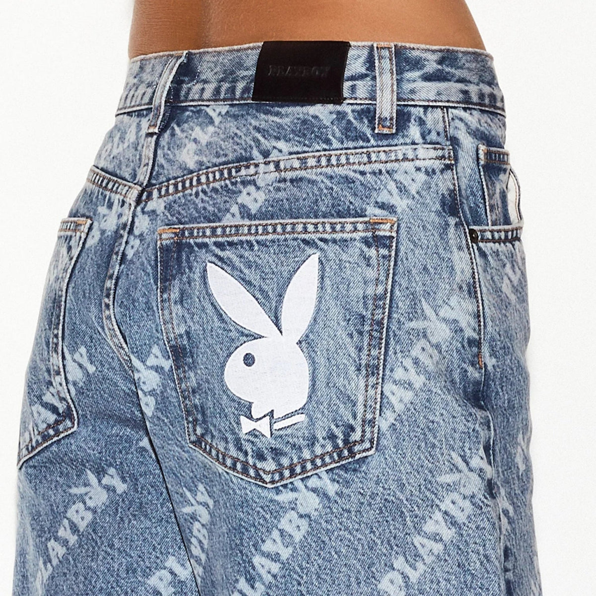 Playboy The Playboy  Low Rise Skater Jean Medium Wash - Medium Wash