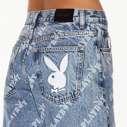Playboy The Playboy  Low Rise Skater Jean Medium Wash - Medium Wash