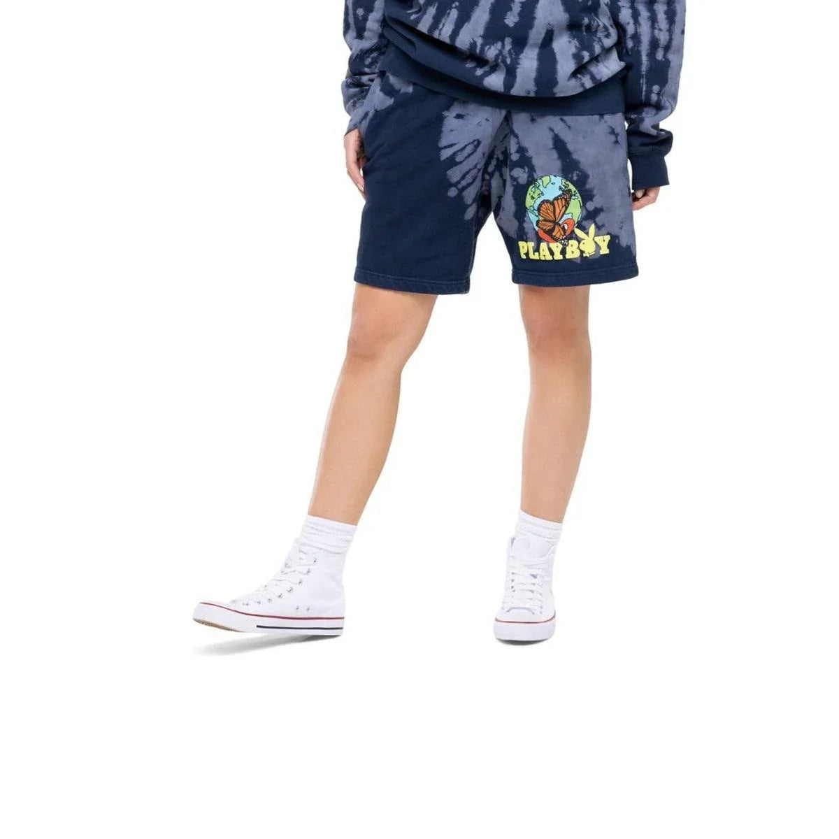 Playboy Tie-Dye Au Naturel Sweatshorts