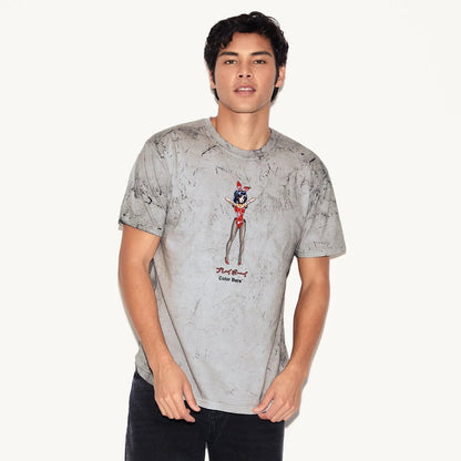 Playboy Tokyo Club Tight Squeeze T-Shirt - Greyscale