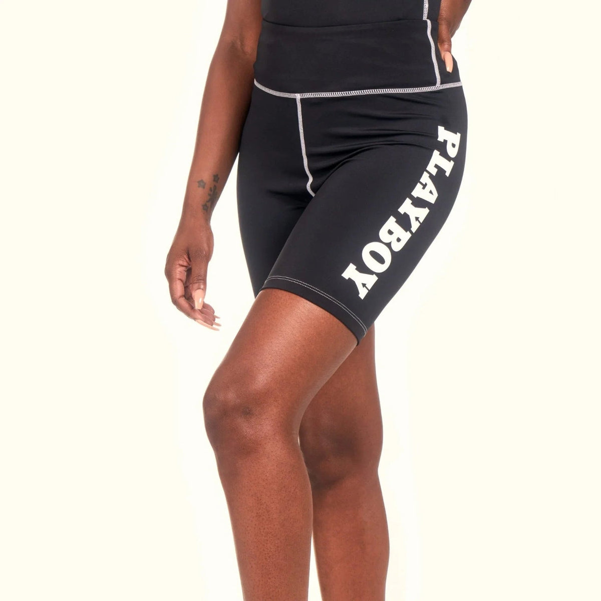 Playboy Women's Active Bike Shorts