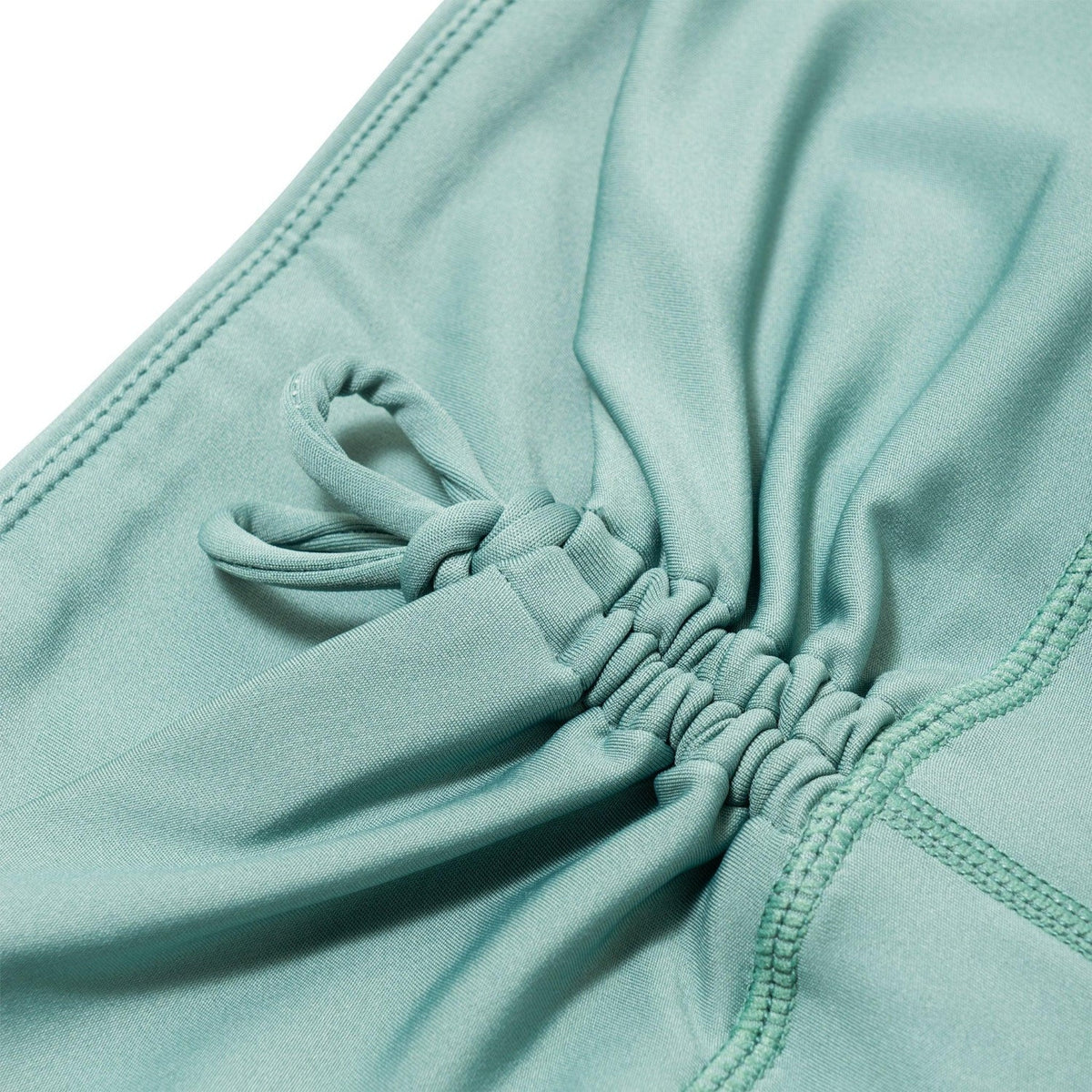Playboy Women's Active Tie Ruched Bike Shorts