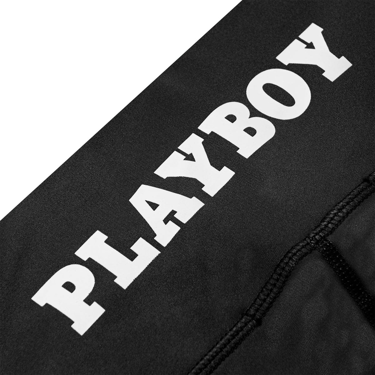 Playboy Women's Active Tie Ruched Bike Shorts