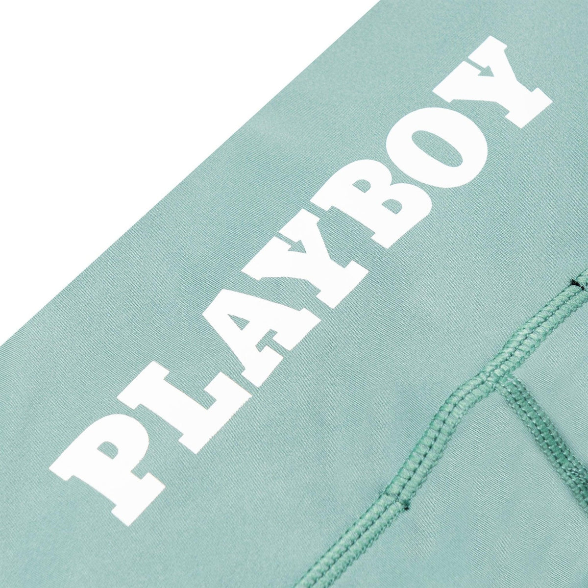 Playboy Women's Active Tie Ruched Bike Shorts