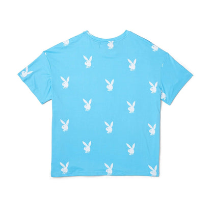 Playboy Women's All Over Bunny Tee
