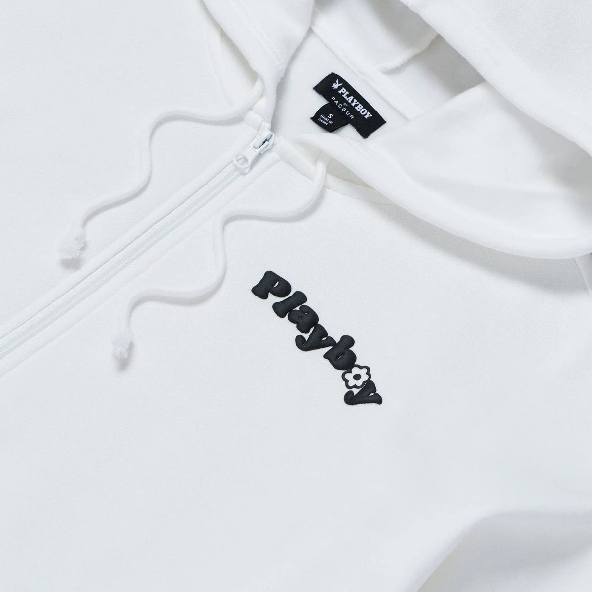 Playboy Women's Camper Oversized Hoodie - Star white