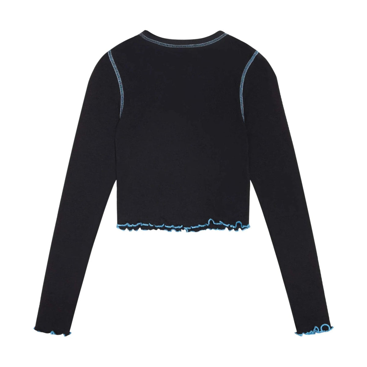 Playboy Women's Contrast Stitch Long Sleeve