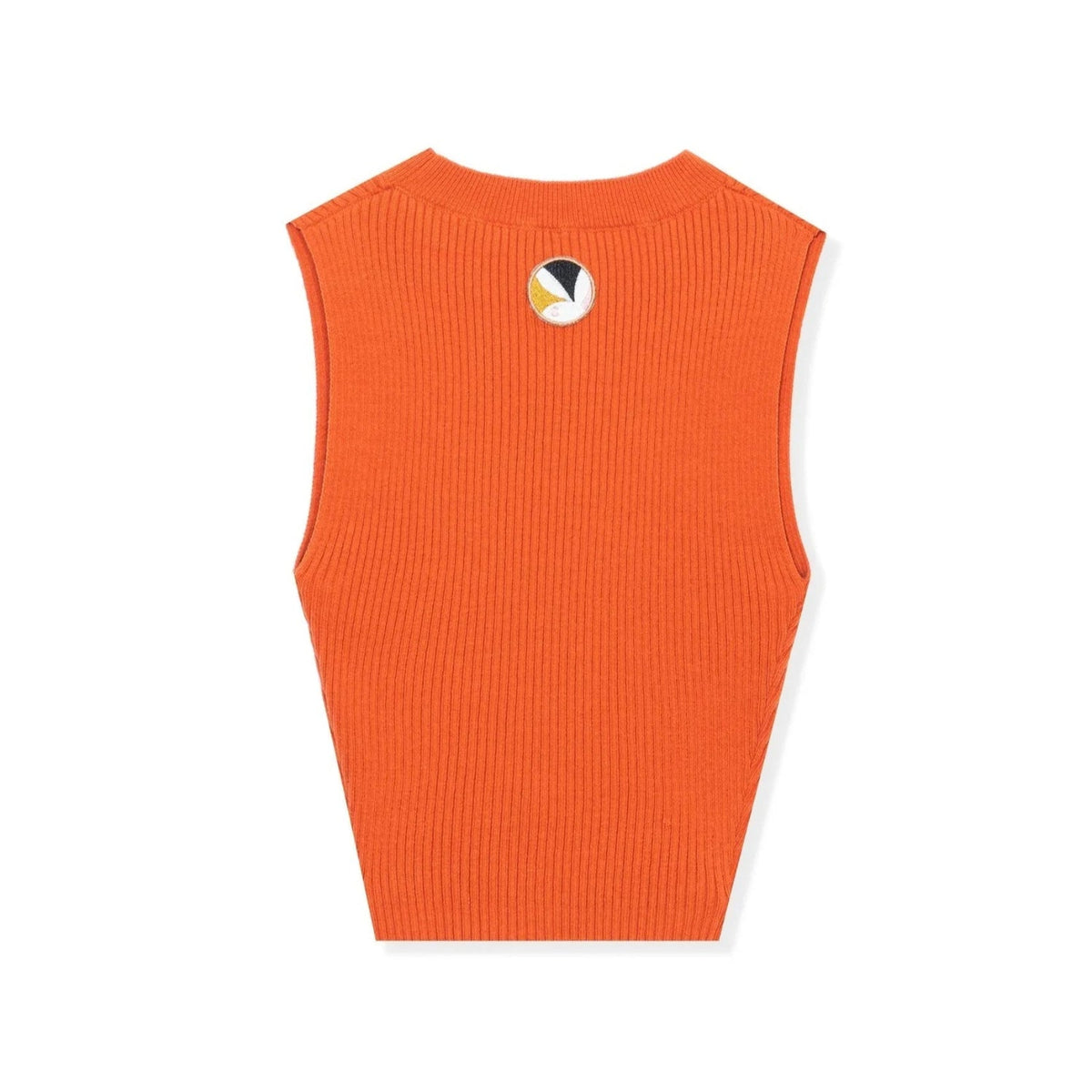 Playboy Women's Cropped Ribbed Tank