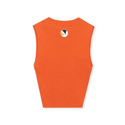 Playboy Women's Cropped Ribbed Tank
