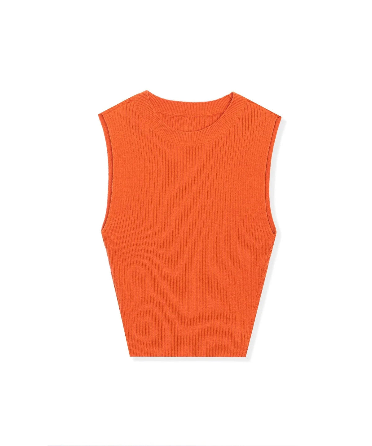 Playboy Women's Cropped Ribbed Tank