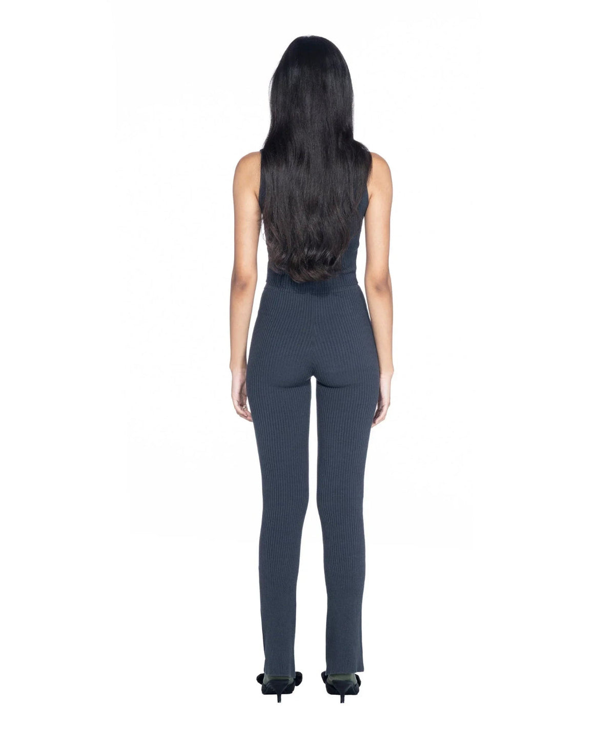 Playboy Women's Cropped Ribbed Tank