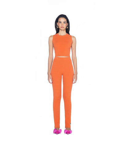 Playboy Women's Cropped Ribbed Tank