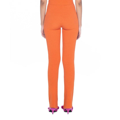 Playboy Women's Flared Ribbed Leggings