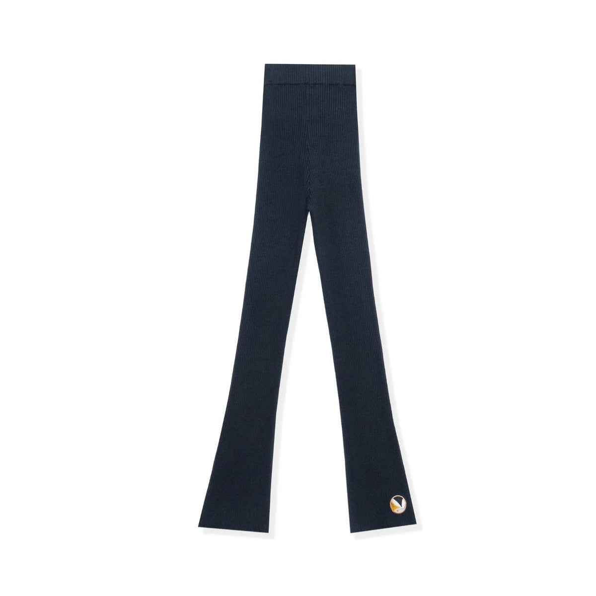 Playboy Women's Flared Ribbed Leggings