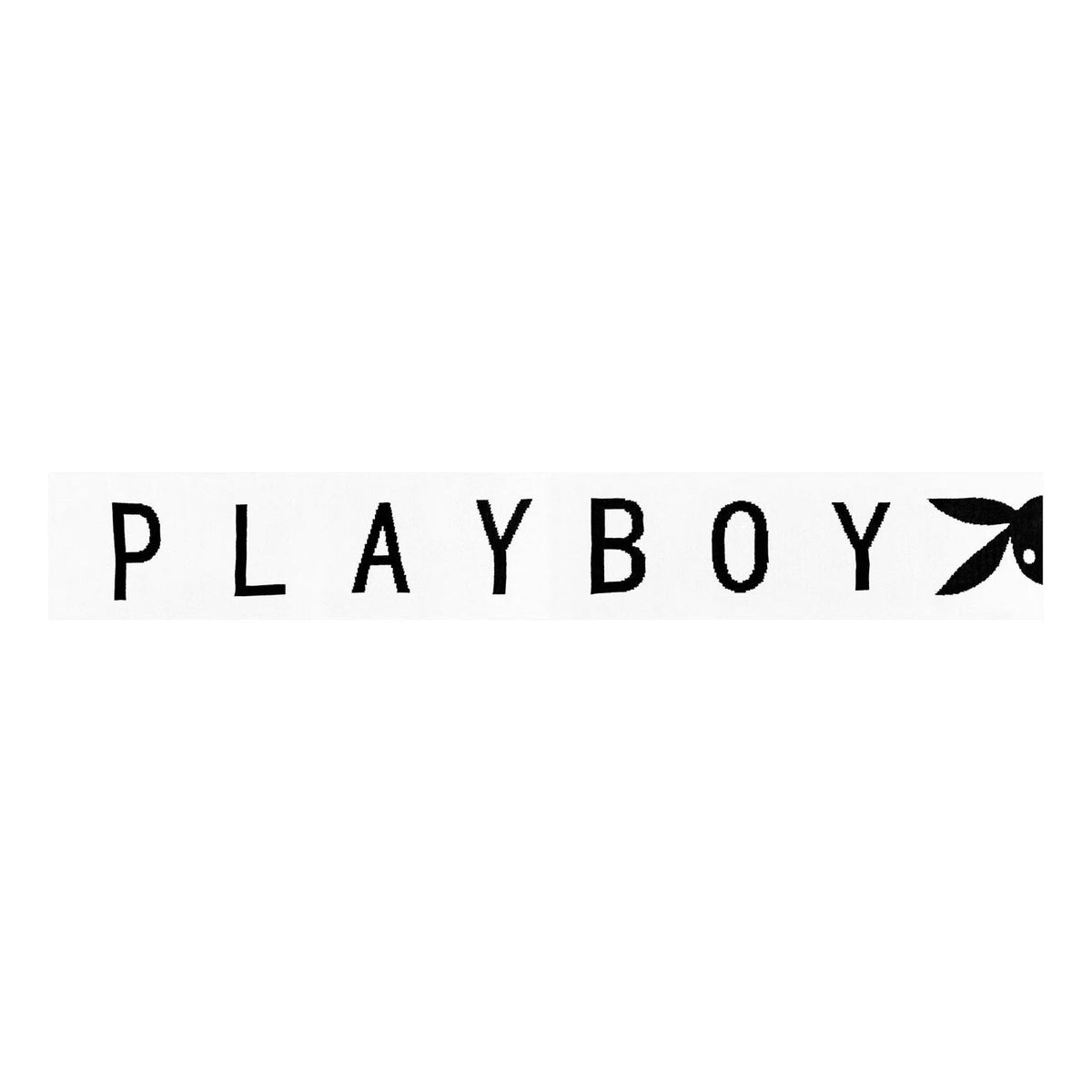 Playboy Women's Knit Logo Scarf