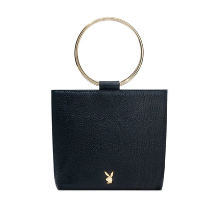 Playboy Women's Leather Ring Clutch