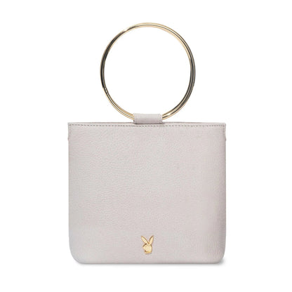 Playboy Women's Leather Ring Clutch
